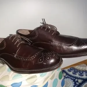 Men Ferragamo size 9.5, color: dark brown s-l400.jpg main image 3